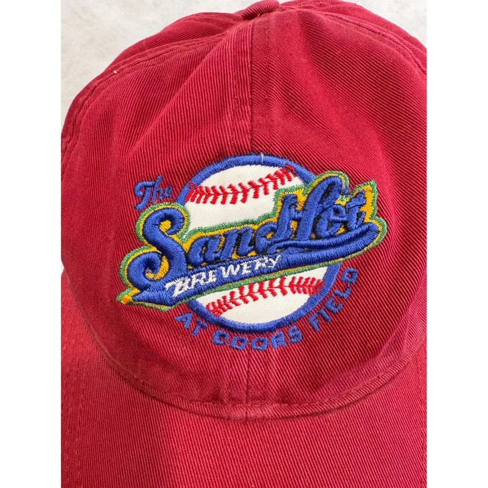Richardson The SandLot Brewery Coors Field Red Hat I Drank From The Tank
